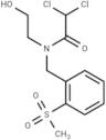 Acetamide, 2,2-dichloro-N-(2-hydroxyethyl)-N-(o-(methylsulfonyl)benzyl)-