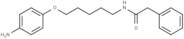 Acetamide, N-(5-(p-aminophenoxy)pentyl)-2-phenyl-