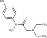 Acetanilide, 2-(diethylamino)-4'-hydroxy-N-methyl-