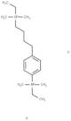 Ammonium, (4-(p-ethyldimethylammoniophenyl)butyl)ethyldimethyl-, diiodide