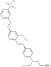 Benzenesulfonic acid, 3-(2-(4-(2-(4-((2-cyanoethyl)ethylamino)phenyl)diazenyl)-3-methoxyphenyl)dia…