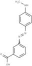 Benzoic acid, m-((p-methylaminophenyl)azo)-