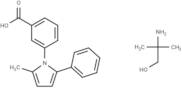 Benzoic acid, m-(2-methyl-5-phenylpyrrol-1-yl)-, compd. with 2-amino-2-methyl-1-propanol (1:1)