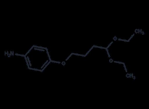 Butyraldehyde, 4-(p-aminophenoxy)-, diethyl acetal
