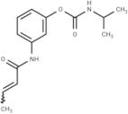 Crotonanilide, m-hydroxy-, isopropylcarbamate (ester)