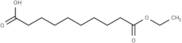 Decanedioic acid, 1-ethyl ester