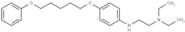 Ethylenediamine, N,N-diethyl-N'-(p-(5-phenoxypentyloxy)phenyl)-