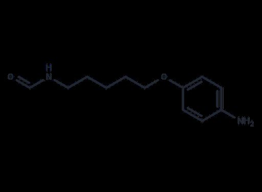 Formamide, N-(5-(p-aminophenoxy)pentyl)-