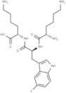 Lysyl-5-fluorotryptophyl-lysine