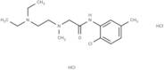 m-Acetotoluidide, 6'-chloro-2-(2-(diethylamino)ethyl)methylamino-, dihydrochloride