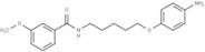 m-Anisamide, N-(5-(p-aminophenoxy)pentyl)-