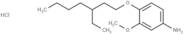 m-Anisidine, 4-((3-ethylheptyl)oxy)-, hydrochloride