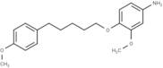 m-Anisidine, 4-((5-(p-methoxyphenyl)pentyl)oxy)-