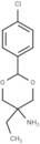 m-Dioxan-5-amine, 2-(p-chlorophenyl)-5-ethyl-