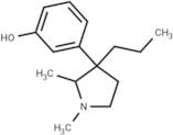 Phenol, 3-(1,2-dimethyl-3-propyl-3-pyrrolidinyl)-