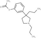 Phenol, m-(1,3-dipropyl-3-pyrrolidinyl)-, acetate