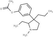 Phenol, m-(2-ethyl-1-methyl-3-propyl-3-pyrrolidinyl)-, acetate