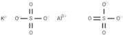 Aluminum potassium sulfate