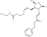 15-keto-17-phenyl trinor Prostaglandin F2α ethyl amide