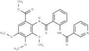 Methyl 3,4,5-trimethoxy-2-(2-(nicotinamido)benzamido)benzoate