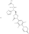 Contezolid acefosamil sodium