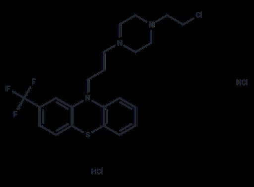 Fluphenazine-N-2-chloroethane (hydrochloride)