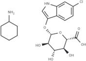 6-Chloro-3-indolyl-β-D-Glucuronide CHA