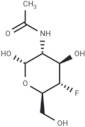 2-Acetamido-2,4-dideoxy-4-fluoro-α-D-glucopyranose