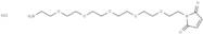 Mal-PEG5-C2-NH2 hydrochloride