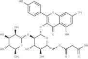 Kaempferol 3-O-(2′′-O-α-rhamnosyl-6′′-O-malonyl-β-glucoside)