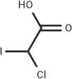 Chloroiodoacetic acid