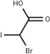 Bromoiodoacetic acid