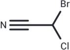 Bromochloroacetonitrile