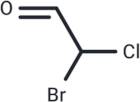 Bromochloroacetaldehyde