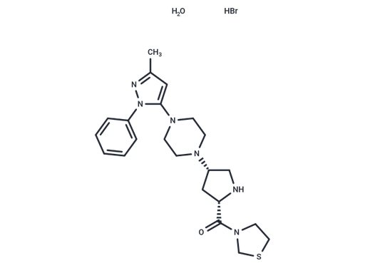 Teneligliptin hydrobromide hydrate