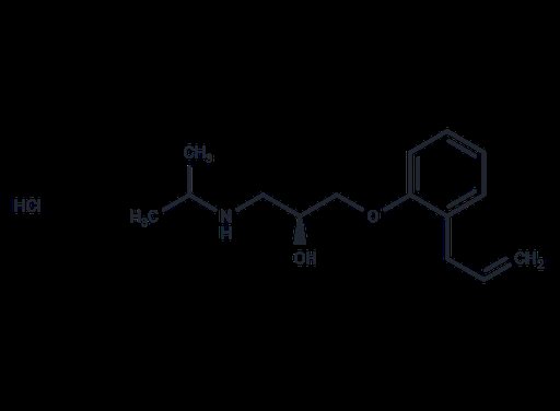 Alprenolol hydrochloride, (S)-