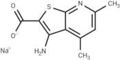 sodium 3-amino-4,6-dimethylthieno[2,3-b]pyridine-2-carboxylate