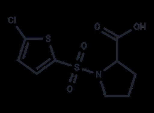 1-[(5-Chloro-2-thienyl)sulfonyl]proline