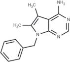 7-benzyl-5,6-dimethyl-7H-pyrrolo[2,3-d]pyrimidin-4-amine