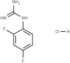 1-(2,4-difluorophenyl)guanidine hydrochloride