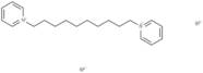 1-[10-(pyridin-1-ium-1-yl)decyl]pyridin-1-ium dibromide