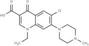 6-chloro-1-ethyl-7-(4-methylpiperazin-1-yl)-4-oxo-1,4-dihydroquinoline-3-carboxylic acid