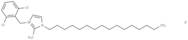 3-(2,6-dichlorobenzyl)-1-hexadecyl-2-methyl-1H-imidazol-3-ium iodide