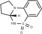 1H-Pyrrolo[2,1-c][1,2,4]benzothiadiazine, 2,3,3a,4-tetrahydro-, 5,5-dioxide, (3aR)-