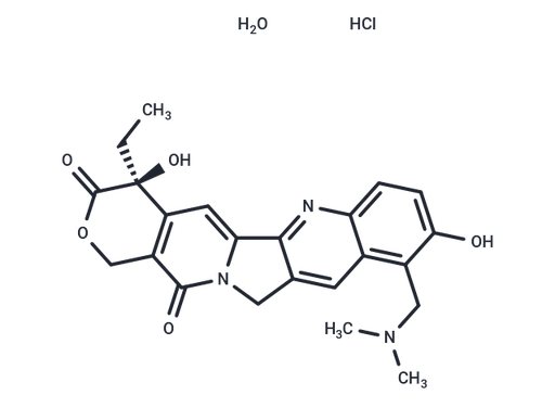 Topotecan hydrochloride hydrate