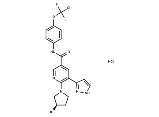 Asciminib hydrochloride