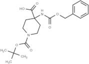 4-benzyloxycarbonylamino-piperidine-1,4-dicarboxylic acid mono-tert-butyl ester
