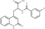 2-(3-Chlorobenzamido)-3-(2-oxo-1,2-dihydroquinolin-4-yl)propanoic acid