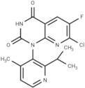 7-Chloro-6-fluoro-1-(2-isopropyl-4-methylpyridin-3-yl)pyrido[2,3-d]pyrimidine-2,4(1H,3H)-dione