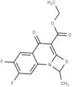 Ethyl 6,7-difluoro-1-methyl-4-oxo-1,4-dihydro-[1,3]thiazeto[3,2-a]quinoline-3-carboxylate